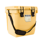 RovR - CoolR 25 Glacière rigide pintes avec bandoulière - Côté ensoleillé-Les loquets RapidLock créent un joint étanche à l’air et offrent un accès rapide et facile à utiliser à la fête