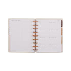 The Happy Planner - Planificateur durable Muted Mariposa 2025-2026 12-mois-Le motif Muted Mariposa est rempli de tons neutres doux, de papillons délicats, de lunes célestes et de citations inspirantes pour ajouter un peu d’éclat à votre planification