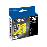 Epson - T126 Cartouche d'encre - Capacité standard - Noir-Qualité photo supérieure à celle des photos de labo