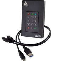 Apricorn - Aegis Fortress L3 Portable à semi-conducteurs chiffré de 2 To - noir-Le nouveau chipset de l’Aegis Fortress L3 offre des augmentations de la vitesse d’écriture SSD allant jusqu’à 150% et des vitesses de lecture allant jusqu’à 180% comparativement aux modèles précédents de l’Aegis Fortress. Il y a aussi une amélioration appréciable des performances sur les modèles HDD.
