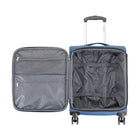 Samsonite - ZoomR 360 Carry-On à Roues - 21,5 po - bleu-Les roues jumelées Spinner facilitent la navigation dans les allées étroites des avions, ainsi que sur une variété de surfaces