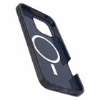OtterBox - Coque Symmetry transparente avec MagSafe pour iPhone 16 Pro Max - Bleu ciel-Ancrages intégrés pour attacher des lanières et des charms