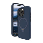 Dbramante1928 - Iceland Ultra D3O Kickstand MagSafe Case pour iPhone 16 Pro Max - Bleu-Comprend des matériaux qui offrent la protection contre les chocs la plus fine et la plus avancée
