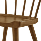 Modway - Sutter Fauteuil d’appoint de salle à manger - Noyer-9