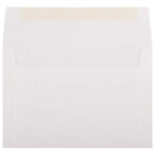 JAM Paper Enveloppes d'invitation Strathmore A8 - 5,5 x 8,125 po - Lin blanc brillant - paquet de 50-Quantité : 50 enveloppes par paquet