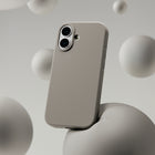TUFF8 - Étui GlideAir Mag Gris iPhone 17-Surface mate douce : aide à résister aux empreintes digitales et garde votre étui propre et élégant