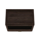 Manhattan Comfort - Table de nuit moderne Evelyn 32" à 1 tiroir - Marron-Garantie limitée du fabricant de 30 jours