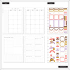 The Happy Planner - Planificateur personnalisable Stacked Geos 2025-2026 12-mois-9