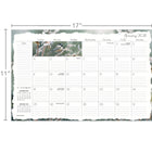 Lang - 2026 Oiseaux Chanteurs Calendrier de Bureau Bloc-Notes Mensuel - 11 po H x 17 po l - Anglais-Coins protecteurs en plastique transparent