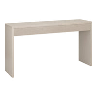 Hudson&Canal - Console Lawrence , 55 po de largeur, blanc aulne-Un design contemporain moderne pour votre entrée, votre salon, votre bureau et plus encore