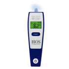 BIOS Diagnostics - Thermomètre auriculaire avec Bluetooth -Sonde lumineuse pour faciliter les mesures la nuit
