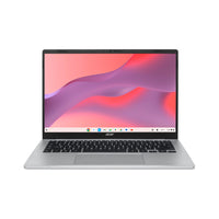 Acer - 14 po Chromebook avec un abonnement de 3 mois à Google AI Pro- MediaTek MT8189 - 128 GB eMMC - 4 GB RAM - Chrome OS - Argente-14,0 pouces 1920 x 1200 WUXGA