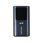 LOGiiX Piston Power 10 000mAh 30W - Bleu nuit-Ports USB-A et USB-C supplémentaires pour charger jusqu'à 3 appareils simultanément.