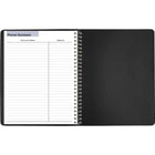 AT-A-GLANCE - Agenda hebdomadaire 2026 - 8 3/4 po H x 6 7/8 po l - noir - anglais-Reference de calendrier de 12 mois