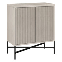 Hudson&Canal - Meuble d'appoint Brighton de 71 cm de largeur, , blanc aulne-Design contemporain moderne pour votre bureau à domicile, votre chambre ou vos espaces de vie
