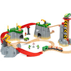 BRIO - Coffret de train de montagne cargo-Stimulez l'imagination avec un jeu immersif : libérez la créativité de votre enfant avec cet ensemble de train en bois , les enfants créent des histoires et des aventures uniques à travers des scènes vibrantes, cultivant l'expression de soi et les compétences narratives essentielles à une croissance holistique.