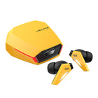 Hecate by Edifier - GX07 True Wiress Active Noise Canceling Gaming Earbud with RGB Lighting - Jaune-Résistance à la poussière et à l'eau classée IP54 pour les scénarios extérieurs