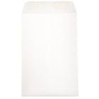 JAM Paper Enveloppes à ouverture au sommet et rabat droit gommé, 6 x 9 po, blanches, 1000 par paquet-Blanc