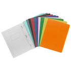 Merangue - Couvertures de rapports - assorties - Paquet de 10-Comprend 10 couvertures de rapports en papier de couleurs assorties