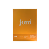 joni - Casepack Tampons simples emballés individuellement - paquet de 300-Tampon sans plastique pour un débit régulier, fabriqué avec du bambou et des matériaux naturels