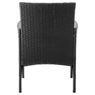 Manhattan Comfort - Ensemble de salon de patio moderne Imperia pour 2 personnes avec table d’appoint - Gris - Lot de 3-24,02 po L x 23,62 po l x 32,68 po H