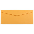 JAM Paper Enveloppes format livret à rabat commercial gommé, 4 1/8 x 9 1/2 po, brun kraft, 250 par paquet-Brun kraft manille