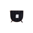 Manhattan Comfort - Lot de 2 fauteuils de salle à manger traditionnels Fifth Avenue 57 cm, revêtement simili cuir et velours, coloris beige-Garantie limitée du fabricant de 30 jours