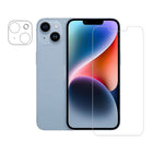 AXS - PROTech Plus etui Bleu Astral compatible avec MagSafe,Protecteur d'ecran/lentille de camera pour Apple iPhone 14Max-Protecteur d'ecran - Surface dure 9H