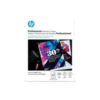 HP - Papier commercial professionnel lustré à jet d'encre, 48 lb, 8,5 po x 11 po, paq./150 (Q1987A)-Fini lustré