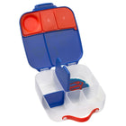 b.box - Boîte à lunch - Superman-Le grand compartiment peut contenir un sandwich entier