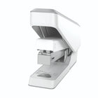 Agrafeuse antimicrobienne Fellowes LX840 EasyPress demi-bande - Blanc-Poignée ergonomique, pour un agrafage facile et sans à-coups