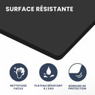MotionGrey - Bureau debout électrique réglable Ergo2 Pro avec réglages de mémoire - 55 po x 28 po, plateau noir, cadre noir-7