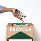 TerraCycle - Boîte Zéro Déchet pour fournitures de bureau, moyenne-Moyenne