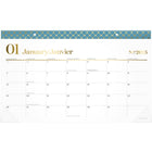 Cambridge - Sous-main mensuel WorkStyle 2025 - 10 7/8 po H x 17 3/4 po l - bilingue-Format des pages : 10 7/8 po H x 17 3/4 po l