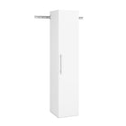 Prepac - Armoire de rangement étroite HangUps de 15 po - blanc-Dimensions assemblé 15 po L x 72 po H x 16 po P 8,2 pieds cubes