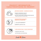 South Shore - Munich - Console média murale - Chêne vieilli - 75 po-Temps d'assemblage estimé: 65 minutes (2 adultes)