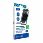Blu Element - Protecteur d’écran confidentialité GreenGlass avec kit d’installation pour Samsung Galaxy S25+/S24+-Verre optique de qualité supérieure pour une ultra haute définition