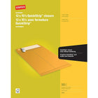 Staples - Enveloppes kraft robustes, 12 po x 15 1/2 po, bte/50 - bande adhé-12 po x 15 1/2 po