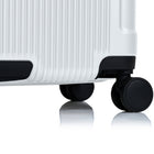 Champs - Ensemble de bagages 3 pièces Marquis - Blanc-Gain de place pour le rangement. Toutes les pièces s’emboîtent parfaitement les unes dans les autres pour vous faire gagner un espace précieux à la maison