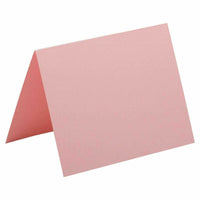 JAM Paper - Cartes pliantes vierges - 4-3/8 po x 5-7/16 po (convient aux enveloppes A2) - Base pastel rose layette - paquet de 25-Couleur : base pastel rose bébé.
