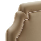 Modway - Magnolia Cuir végane Tête de lit - Taupe-7