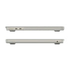 JCPal - Étui de protection MacGuard pour MacBook Air 15 po - Transparent mat-Résistant aux empreintes digitales et aux rayures