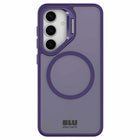 Blu Element - Coque Chromatic Kick Compatible MagSafe Galaxy S25 - Violet Profond-Testée pour résister à des chutes de 1,8 m