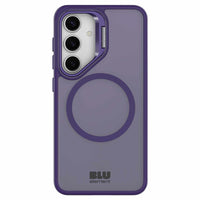 Blu Element - Coque Chromatic Kick Compatible MagSafe Galaxy S25 - Violet Profond-Testée pour résister à des chutes de 1,8 m