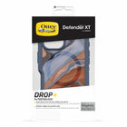 OtterBox - Coque Defender XT transparente pour iPhone 16 - Marbre du désert élevé-Construit robuste mais fin, avec des bords en caoutchouc pour une prise en main sécurisée et une absorption des chocs