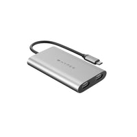 Targus - Adaptateur HDMI HDM1 HyperDrive double 4K pour MacBook Pro/Air M3, M2 et M1-Connectez 2 écrans en vidéo 4K
