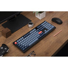 Keychron - V6 Max Interrupteur interchangeable RGB rétroéclairé version bouton - Interrupteur brun - Noir-Compatibilité avec le configurateur Web Keychron Launcher pour une personnalisation facile des touches et des fonctions