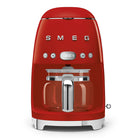 SMEG - Cafetière 10 - rouge-Fonction arôme : il est possible de goûter un café filtre plus ou moins intense selon vos préférences.