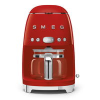 SMEG - Cafetière 10 - rouge-Fonction arôme : il est possible de goûter un café filtre plus ou moins intense selon vos préférences.