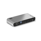 ALOGIC - Station d'accueil Thunderbolt 3.0 / USB-C TURBO - Double écran 4K à 60 Hz-Double écran 4K à 60 Hz : La station d'accueil prend en charge deux écrans 4K à 60 Hz via les deux sorties DisplayPort lorsqu'elle est connectée à un ordinateur portable compatible Thunderbolt 3. Elle prend également en charge deux écrans 1080p ou un seul écran 4K à 30 Hz lorsqu'elle est connectée à un ordinateur portable compatible USB-C.